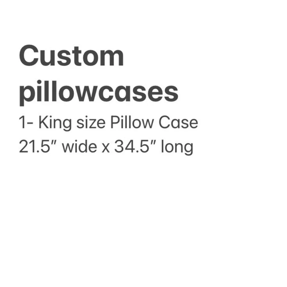 Custom Contrasting Print Pillowcase 100% Cotton French Seams Kitchy Fun Dogs